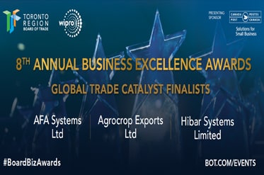 Toronto Region Board of Trade – Global Trade Catalyst Finalists