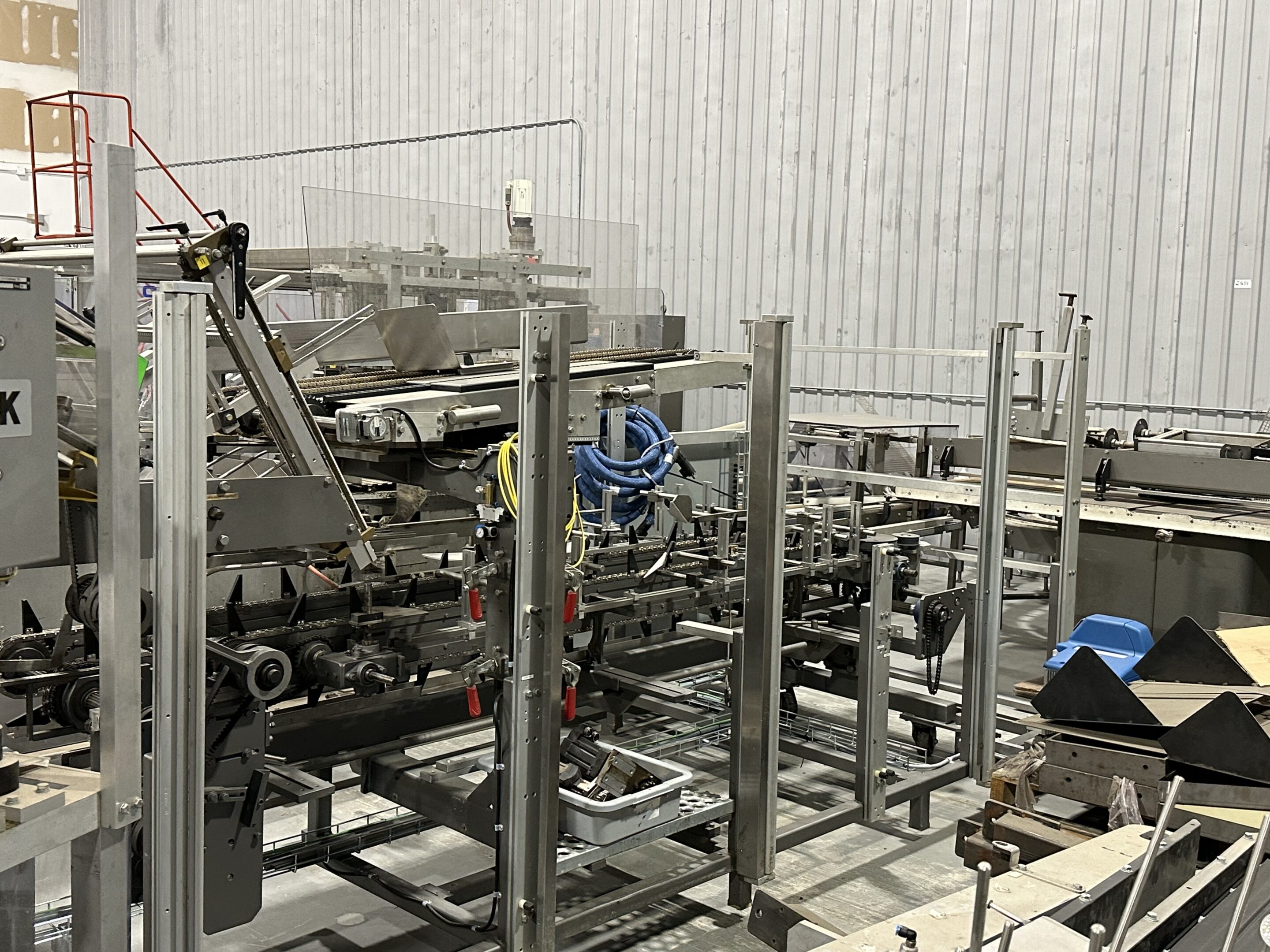 Autoload cartoner for bags, pouches, trays, etc