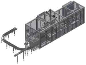 Top Load Case Packer for bottles